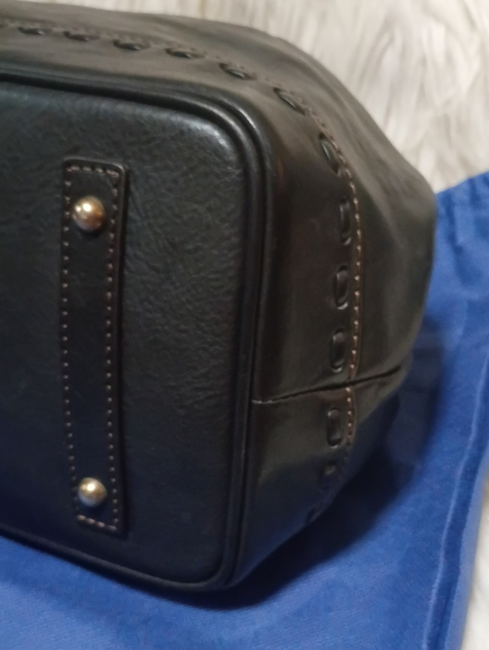 Dooney & Bourke Florentine Leather Toggle satchel bag - Picture 10 of 17
